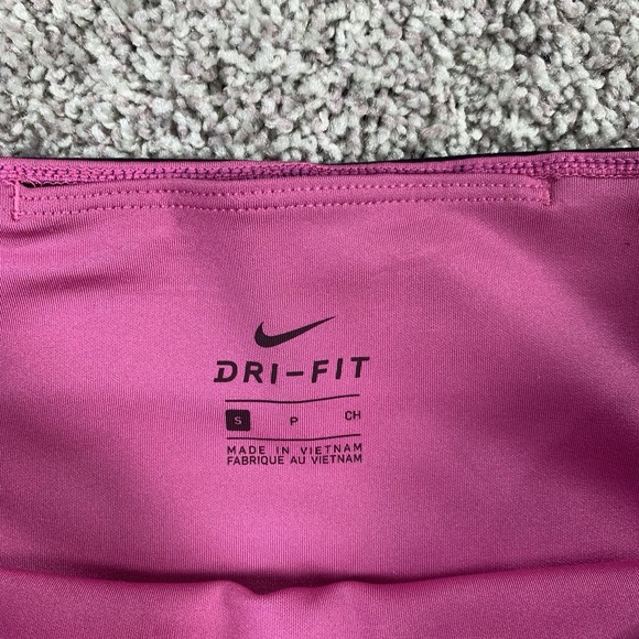Nike Women's The One Dri-Fit Pull On Leggings Pink Size S DB4472-665 Mid Rise - Picture 8 of 10